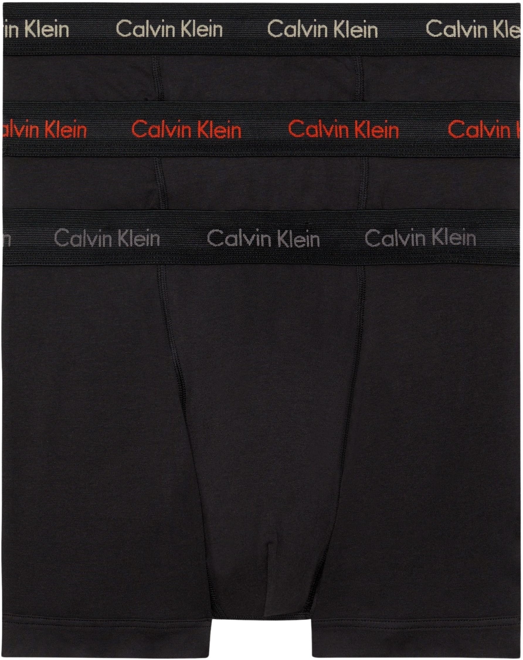 Calvin Klein Men's Boxer Briefs Pack of 3 Trunks Underwear