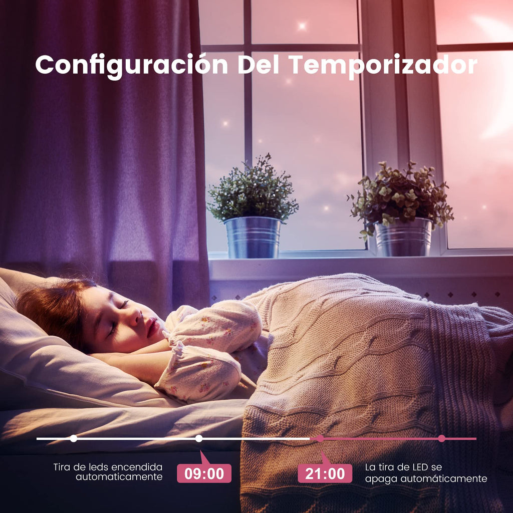 LED Strips 20 Metres RGB 5050, LED Lights with App and Controller, Sync with Music, Ideal for LED Lights, Room Lights, Party Decoration and Christmas (10 m x 2)