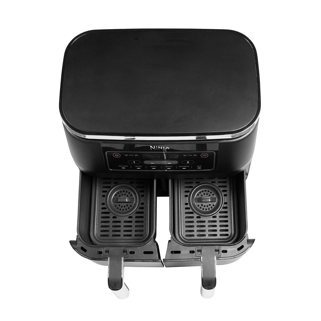 Ninja Foodi [AF300EU] Dual Zone Air Fryer, 2470 W, 7.6 liters, Plastic, Black