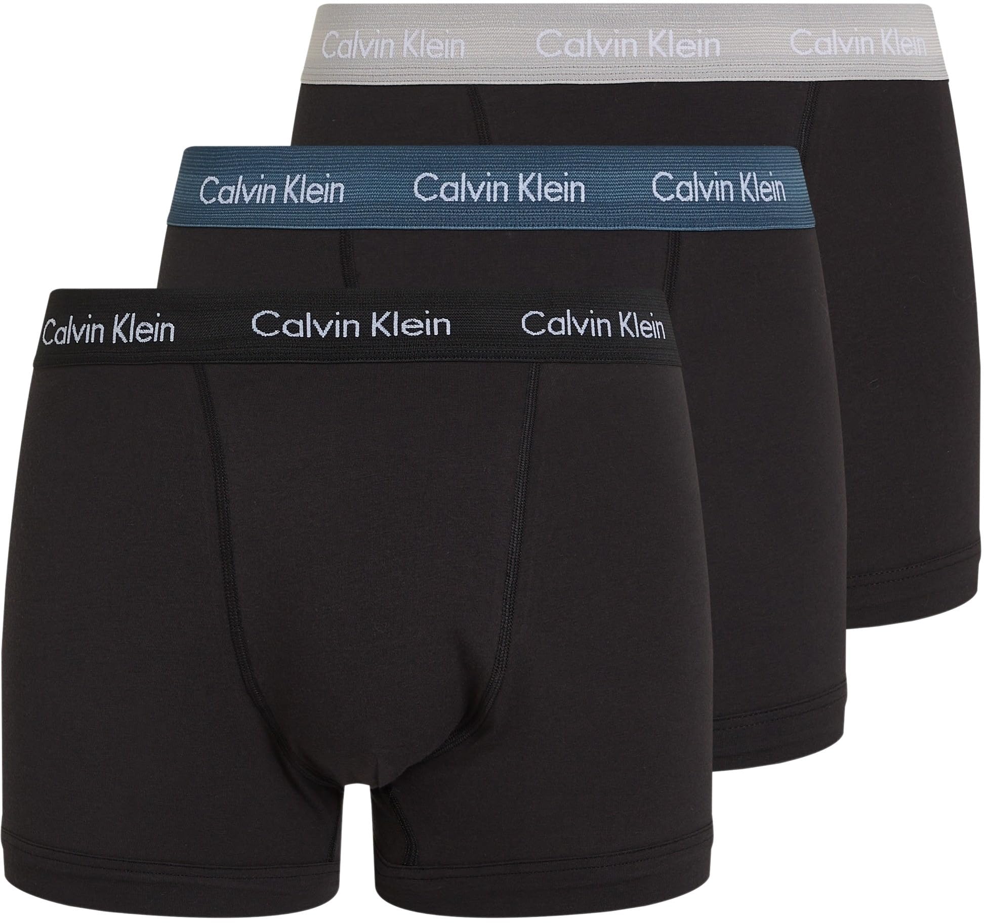 Calvin Klein Men's Boxer Briefs Pack of 3 Trunks Underwear