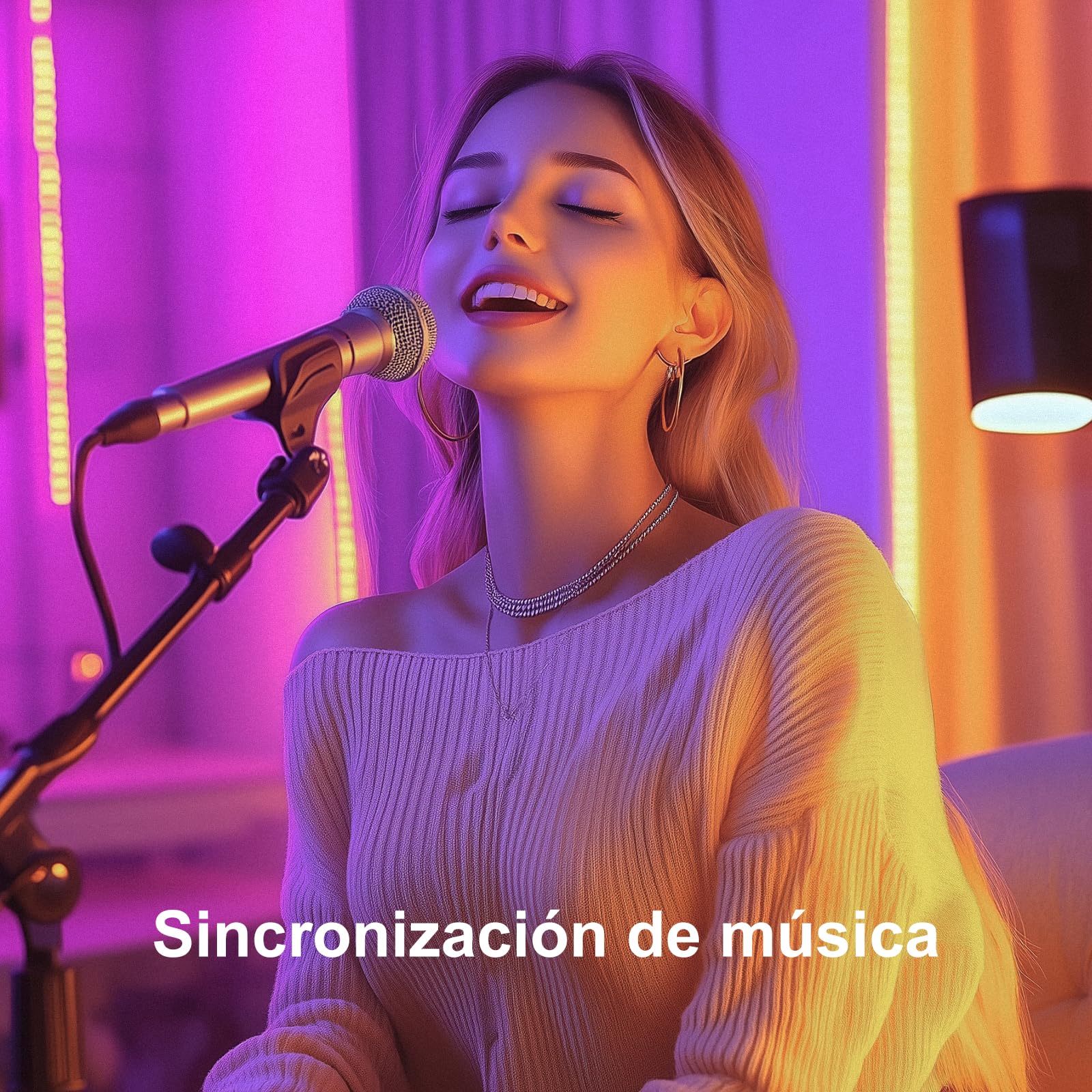 LED Strips 20 Metres RGB 5050, LED Lights with App and Controller, Sync with Music, Ideal for LED Lights, Room Lights, Party Decoration and Christmas (10 m x 2)