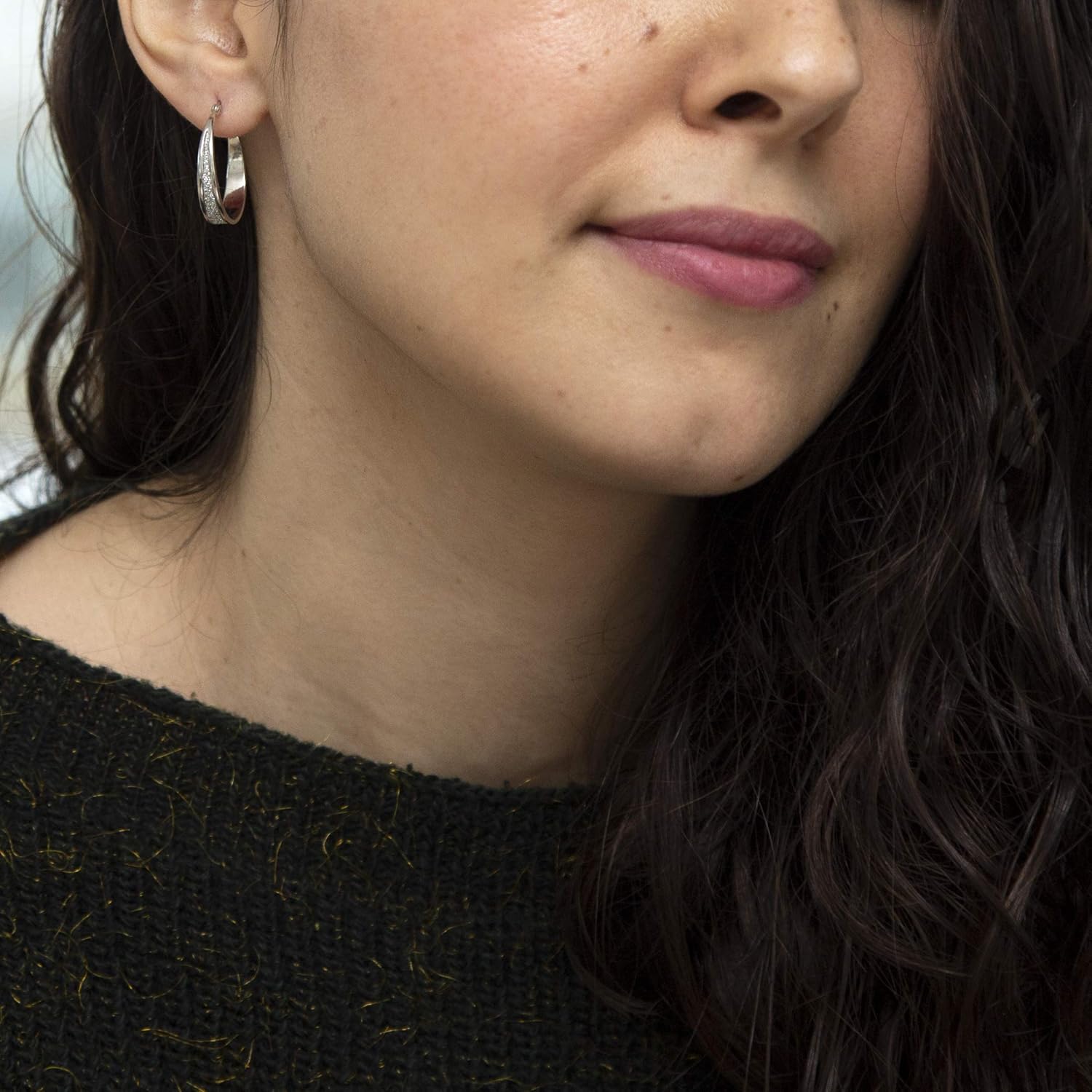 Tuscany Silver Hoop earrings Woman silver sterling silver 925 - 8.51.1939, Silver, No Gemstone