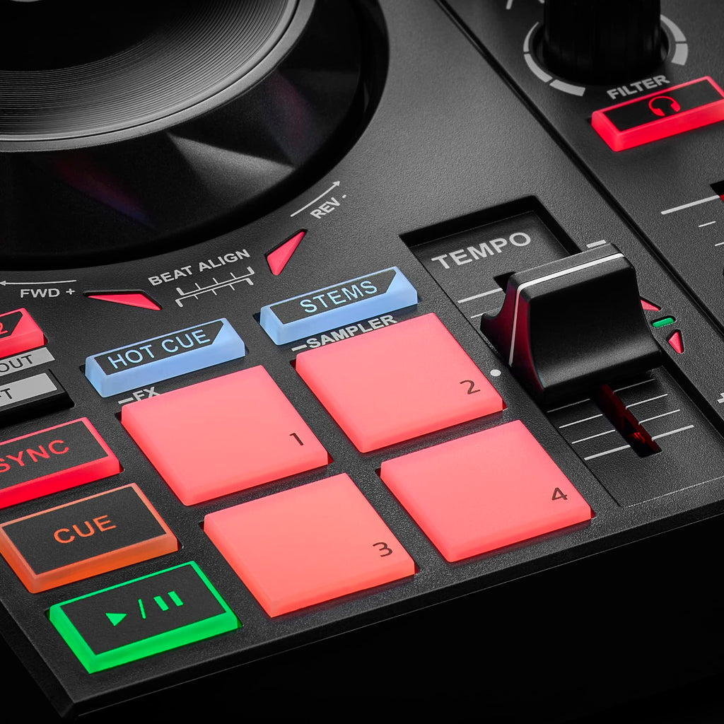 Hercules DJControl Inpulse 200 MK2 — Controladora de DJ ideal para aprender a mezclar