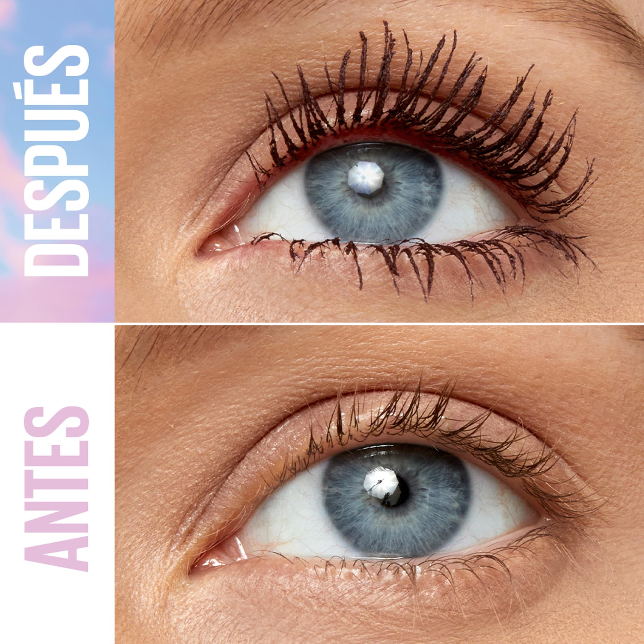 Maybelline New York Lash Sensational Sky High Mascara with Flexible Brush and Bamboo Extract, Extreme Volume and Length for Long and Defined Eyelashes, 5ml, Shade 01, Black