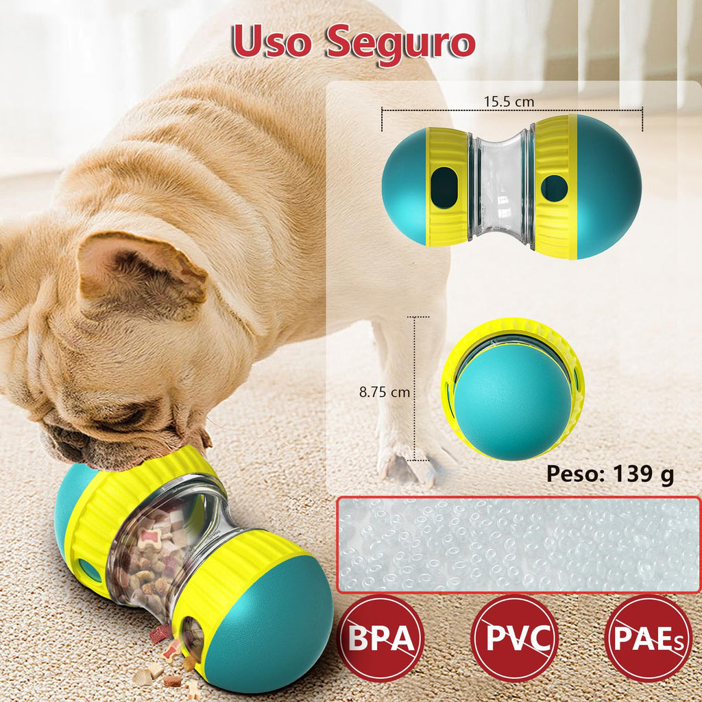 Interactive Dog Toy, Indestructible Puppy Toy, Dog Slow Feeder Improve Digestion, Food Dispenser for Large and Medium Breeds