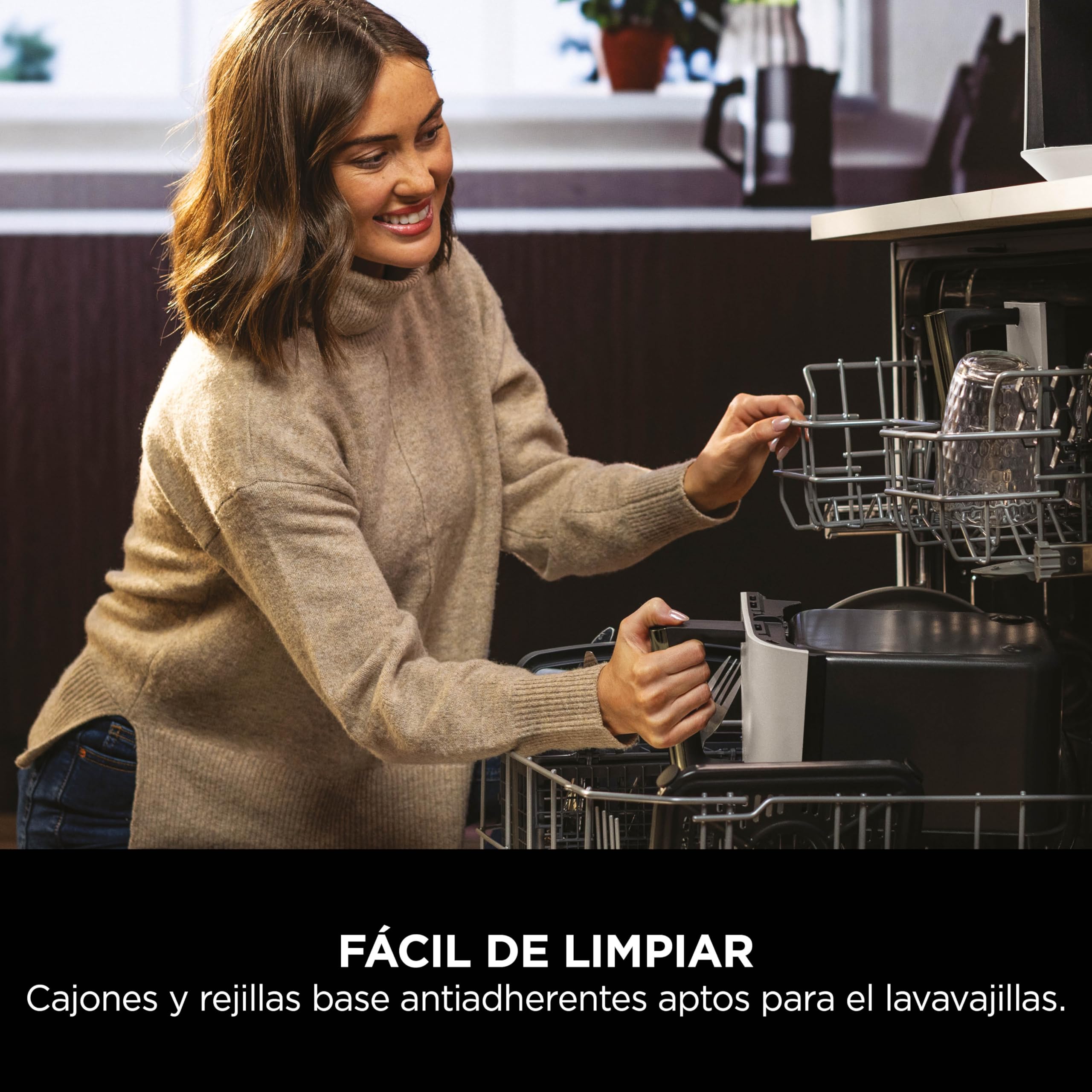 Ninja Foodi [AF300EU] Dual Zone Air Fryer, 2470 W, 7.6 liters, Plastic, Black