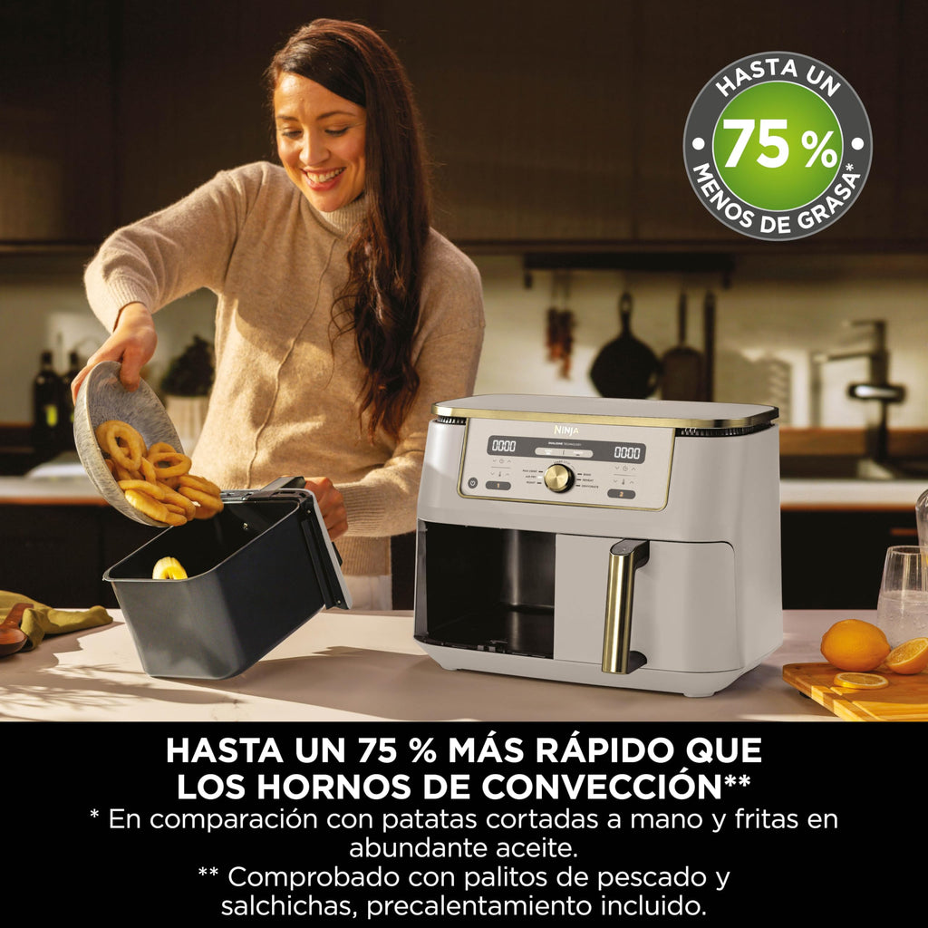 Ninja Foodi [AF300EU] Dual Zone Air Fryer, 2470 W, 7.6 liters, Plastic, Black