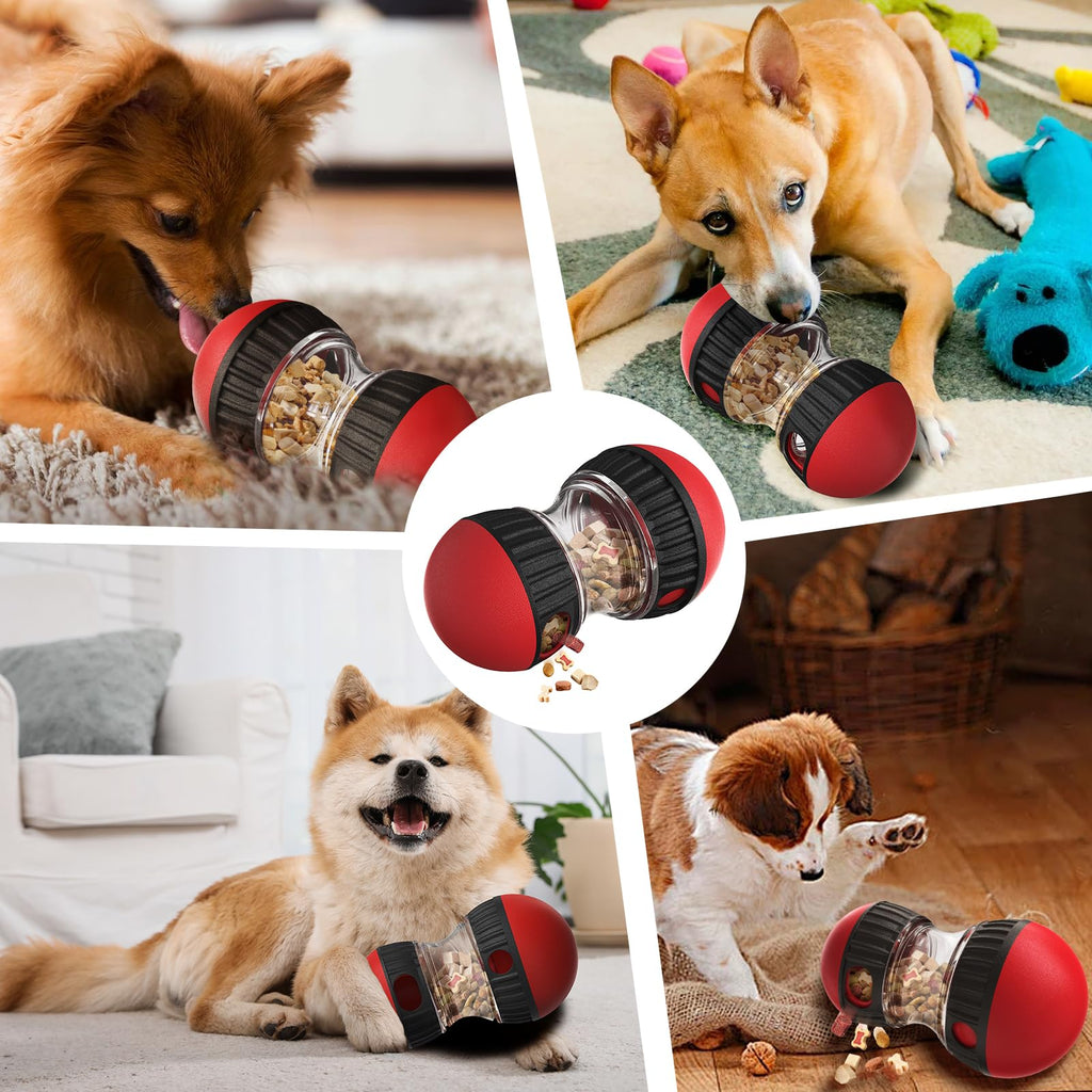 Interactive Dog Toy, Indestructible Puppy Toy, Dog Slow Feeder Improve Digestion, Food Dispenser for Large and Medium Breeds