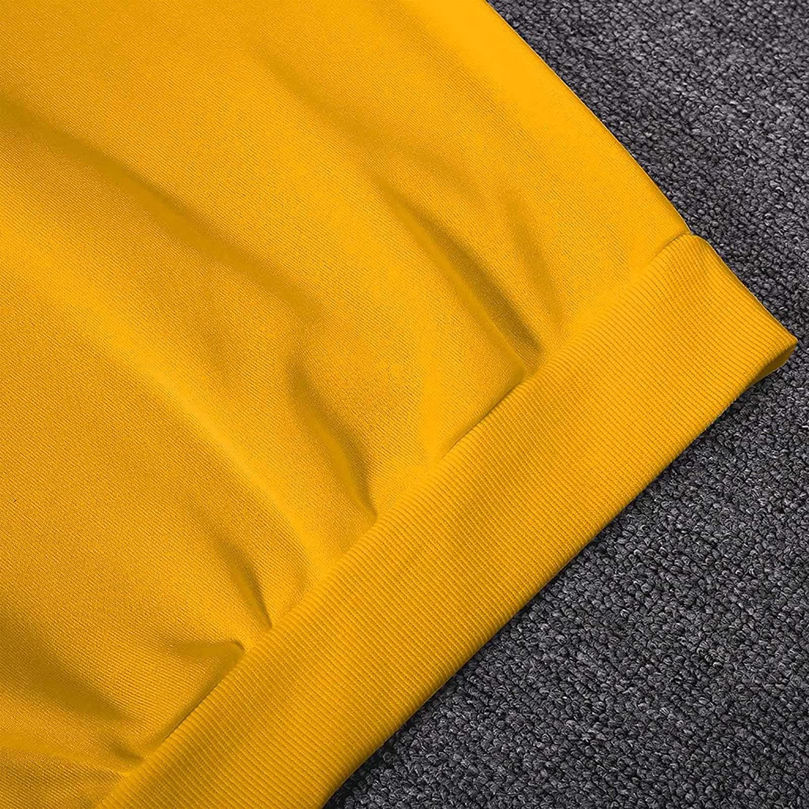 riou Women's Hooded Sweatshirt Long Sleeve Solid and Comfortable Blouse Coat with Pocket Sports Pullover Fashion Original Autumn and Winter