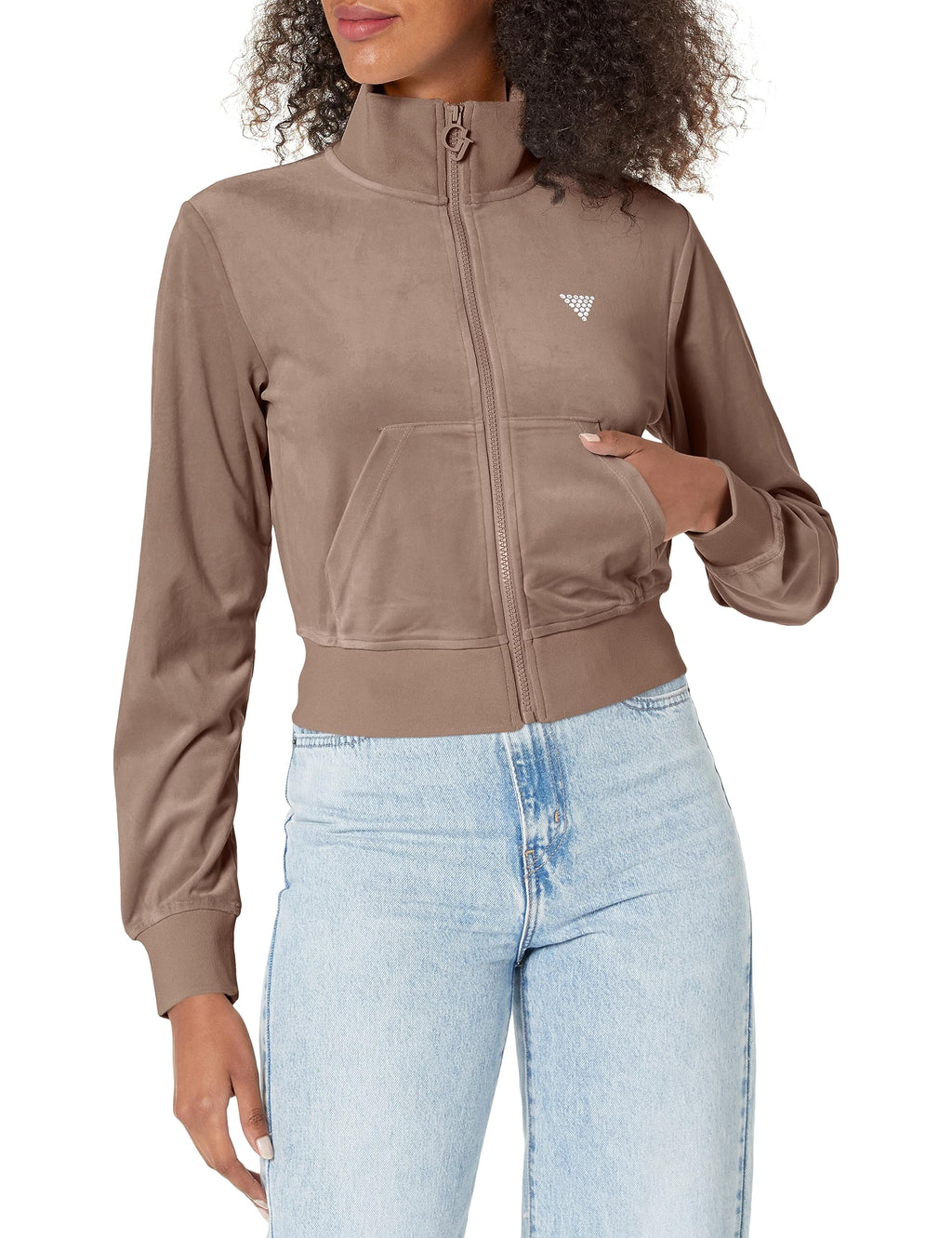 Guess Eco Couture Full Zip Sweatshirt Sweatshirt for Women