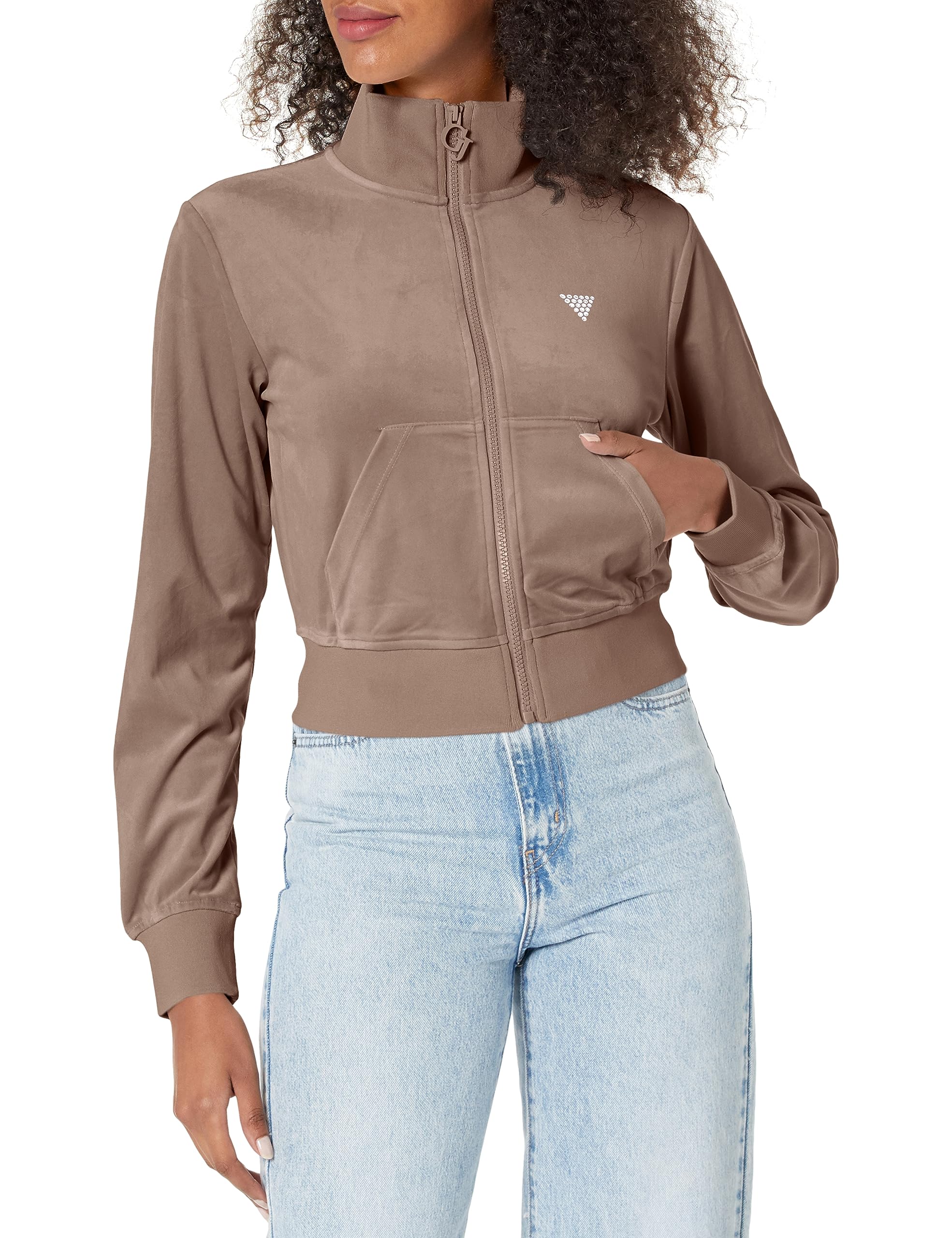 Guess Eco Couture Full Zip Sweatshirt Sweatshirt for Women