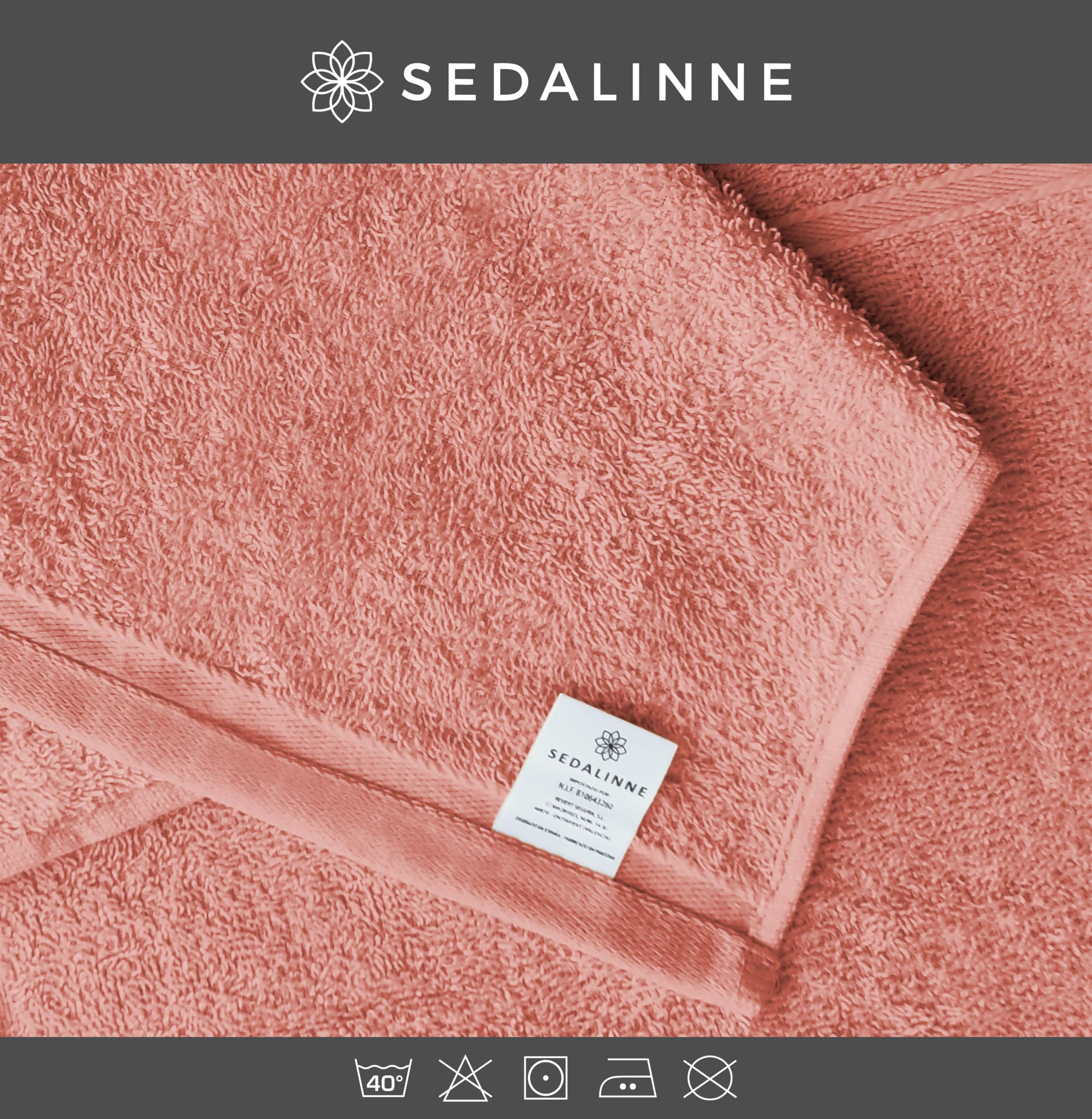 500 g Plain Full Bath Towel Set – Large and Small Terry Towels, 100% Cotton – Pack (2 Washbasin + 2 Shower) – High Absorption – Cotton Towel – Grass