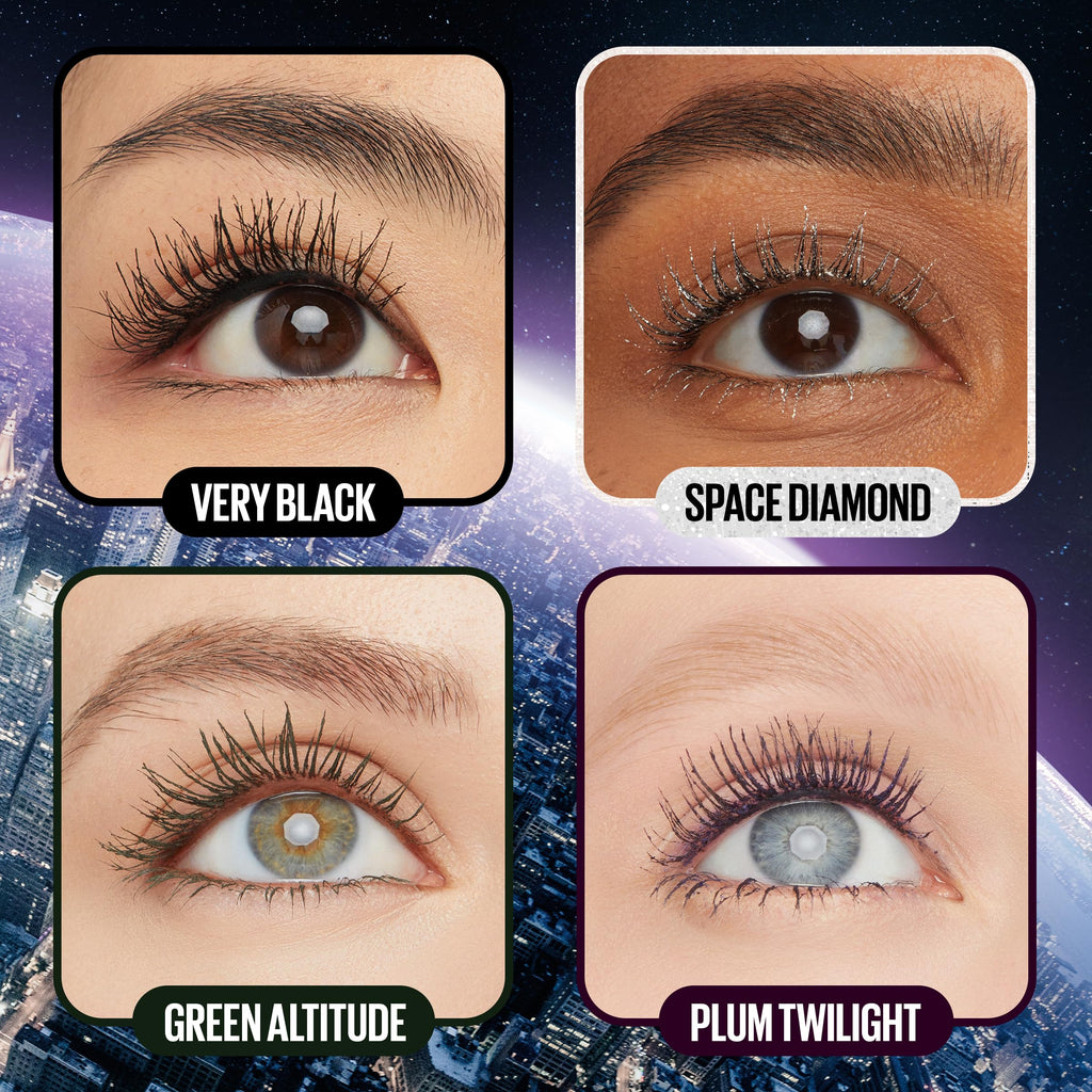 Maybelline New York Lash Sensational Sky High Mascara with Flexible Brush and Bamboo Extract, Extreme Volume and Length for Long and Defined Eyelashes, 5ml, Shade 01, Black