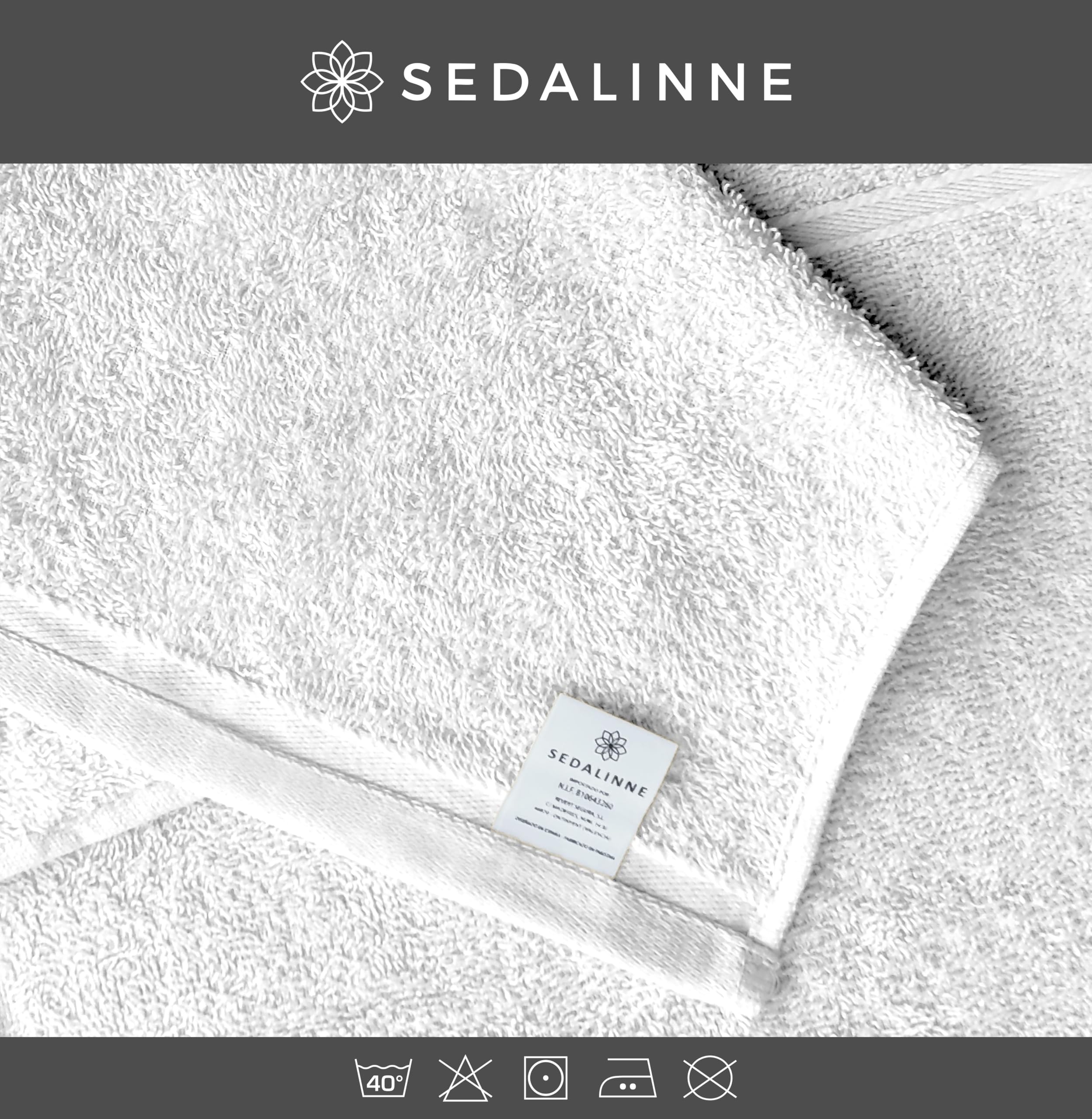 500 g Plain Full Bath Towel Set – Large and Small Terry Towels, 100% Cotton – Pack (2 Washbasin + 2 Shower) – High Absorption – Cotton Towel – Grass