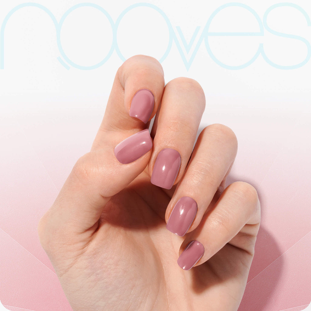 Láminas de Gel - Dusty Rose  - Nooves Nails