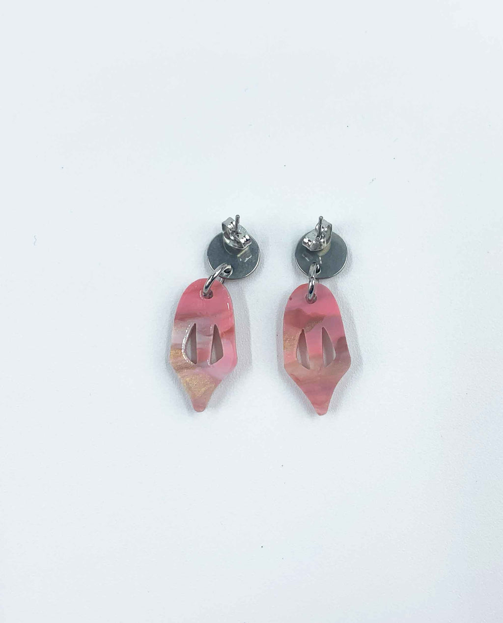 Pendientes cara rosa