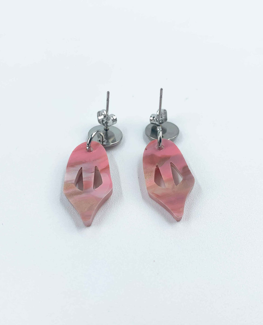 Pendientes cara rosa